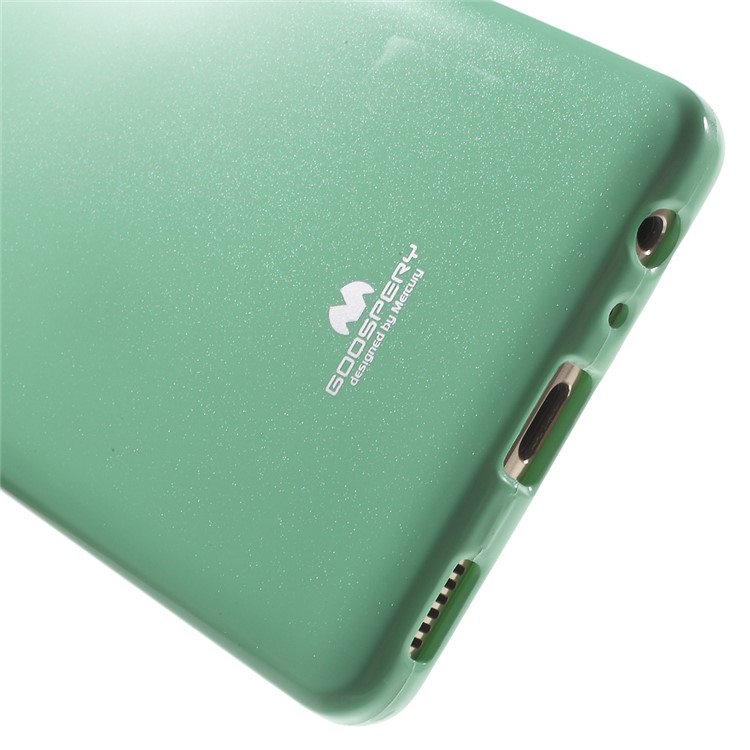 MERCURY GOOSPERY for Huawei P9 Flash Powder TPU Back Shell - Cyan-5