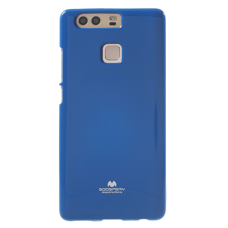MERCURY GOOSPERY for Huawei P9 Flash Powder TPU Protective Case - Blue-2