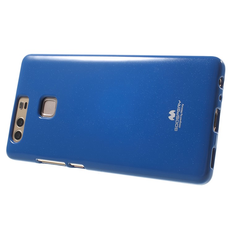 MERCURY GOOSPERY for Huawei P9 Flash Powder TPU Protective Case - Blue-3