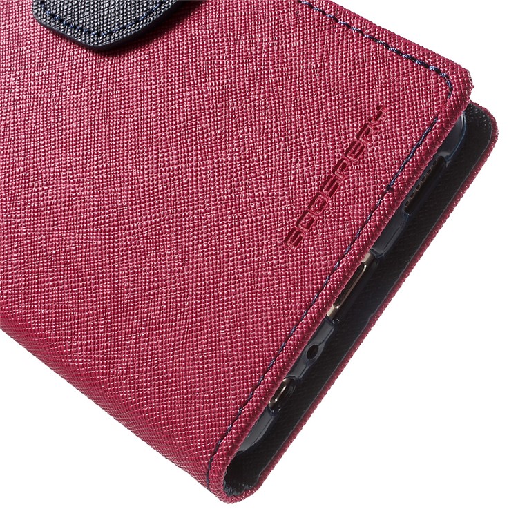 MERCURY GOOSPERY Leather Wallet Shell for Huawei P9 - Rose-8