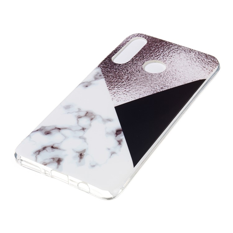 Accesorio De Caja De TPU IMD Modelo Mármol Para Huawei P30 Lite / nova 4e - Estilo E-3