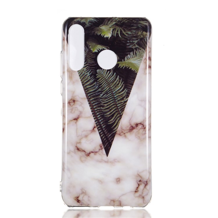 Motif Mobile Marbre Couverture En Gel IMD TPU Pour Huawei P30 Lite / nova 4e - Style F-2