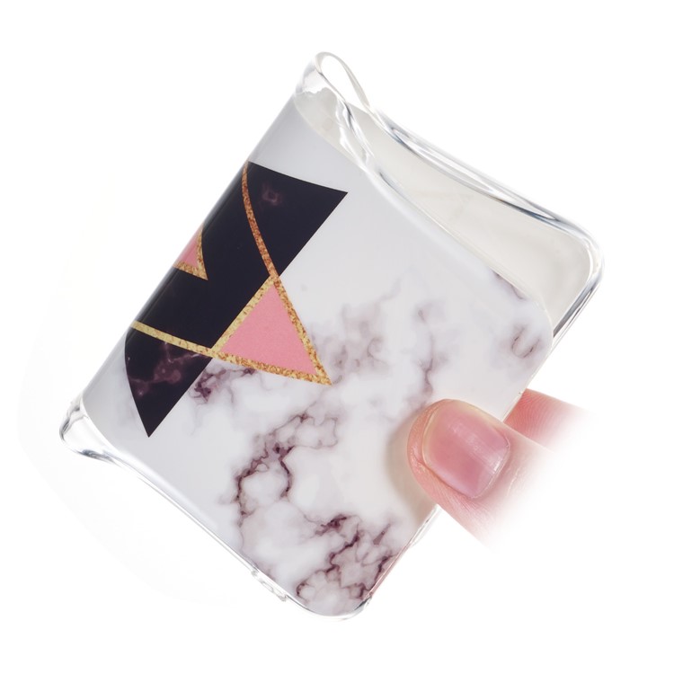 Motif Mobile Marbre Couverture En Gel IMD TPU Pour Huawei P30 Lite / nova 4e - Style J-4