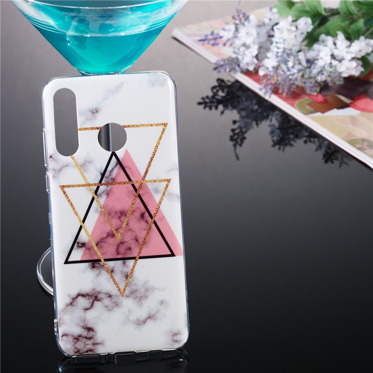 Motif Mobile Marbre Couverture En Gel IMD TPU Pour Huawei P30 Lite / nova 4e - Style K-5