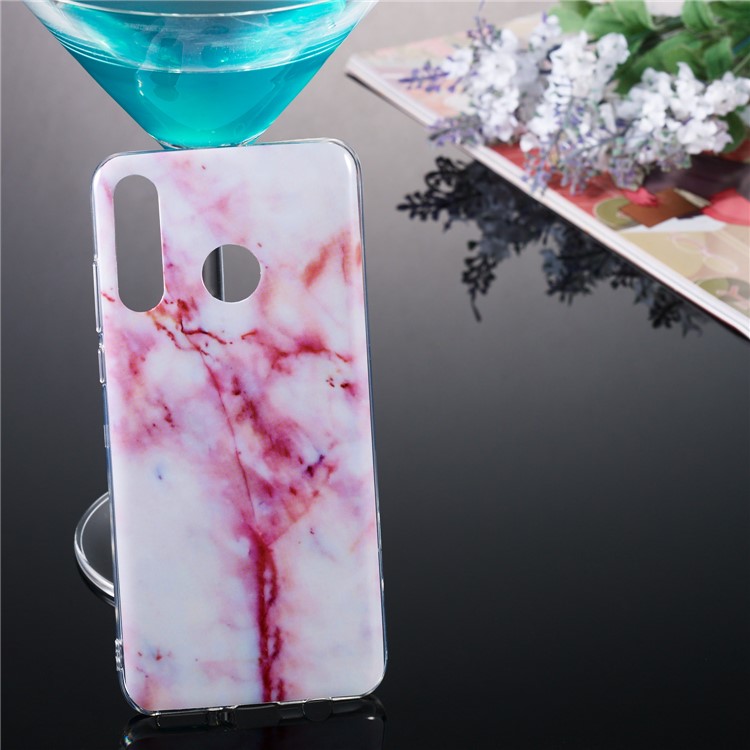 Motif Mobile Marbre Couverture En Gel IMD TPU Pour Huawei P30 Lite / nova 4e - Style M-5