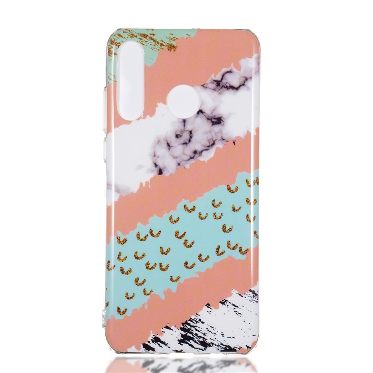 Motif Mobile Marbre Couverture En Gel IMD TPU Pour Huawei P30 Lite / nova 4e - Style N-2