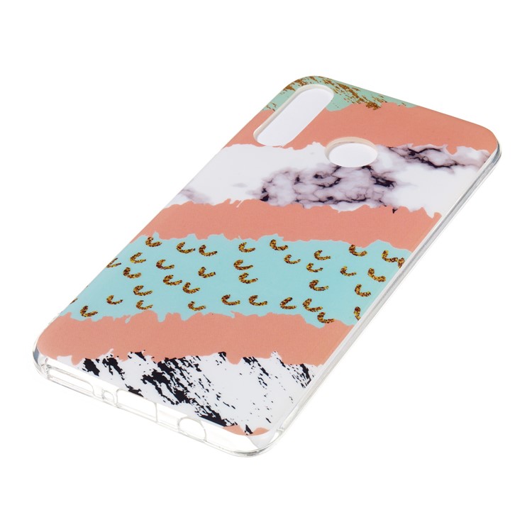 Motif Mobile Marbre Couverture En Gel IMD TPU Pour Huawei P30 Lite / nova 4e - Style N-3