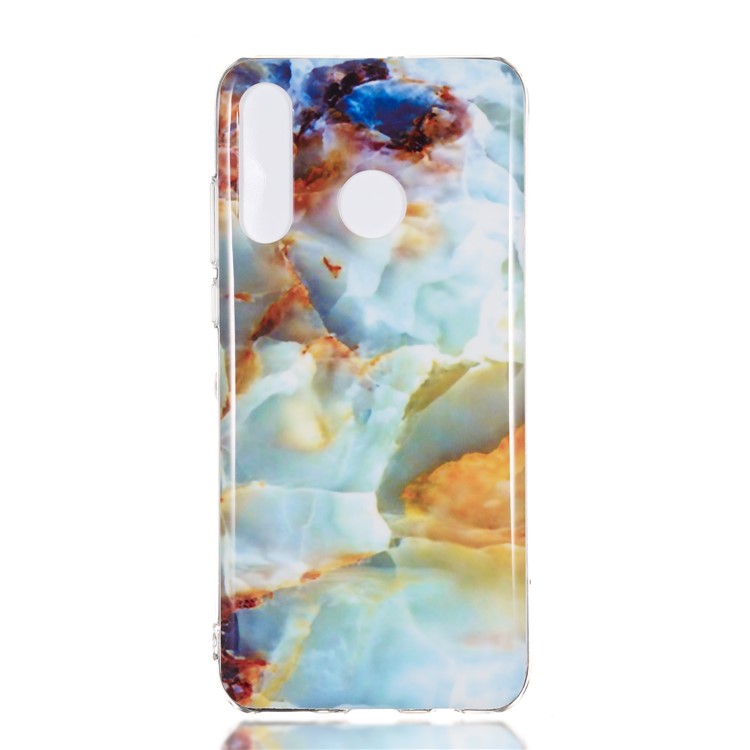 Motif Mobile Marbre Couverture En Gel IMD TPU Pour Huawei P30 Lite / nova 4e - Style O-2