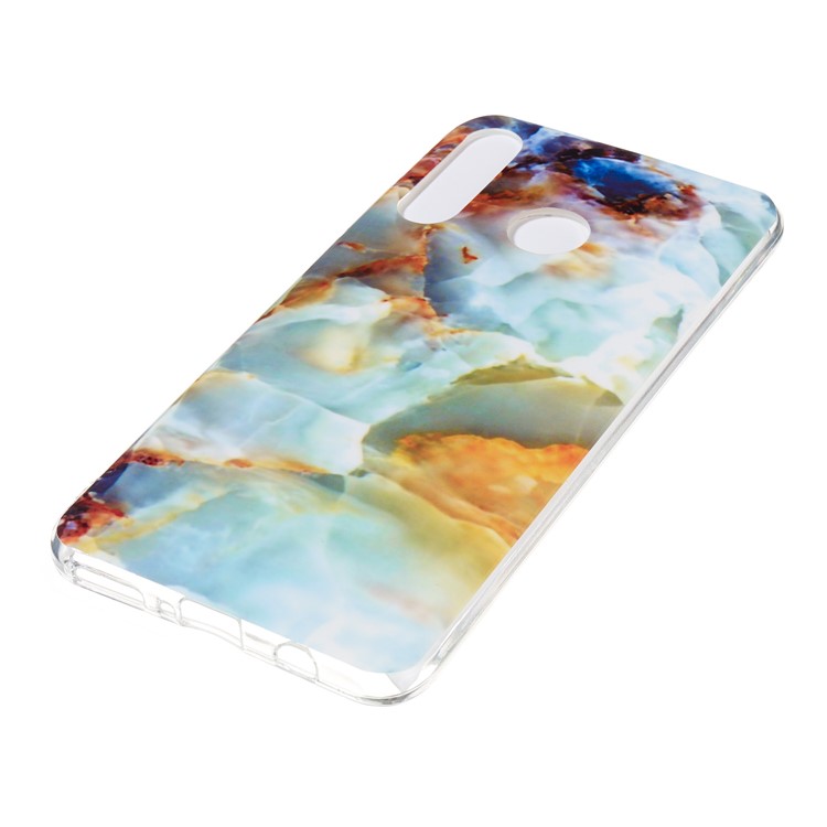 Motif Mobile Marbre Couverture En Gel IMD TPU Pour Huawei P30 Lite / nova 4e - Style O-3