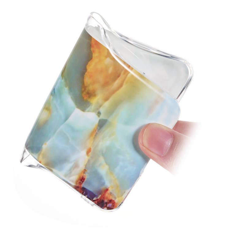 Motif Mobile Marbre Couverture En Gel IMD TPU Pour Huawei P30 Lite / nova 4e - Style O-4