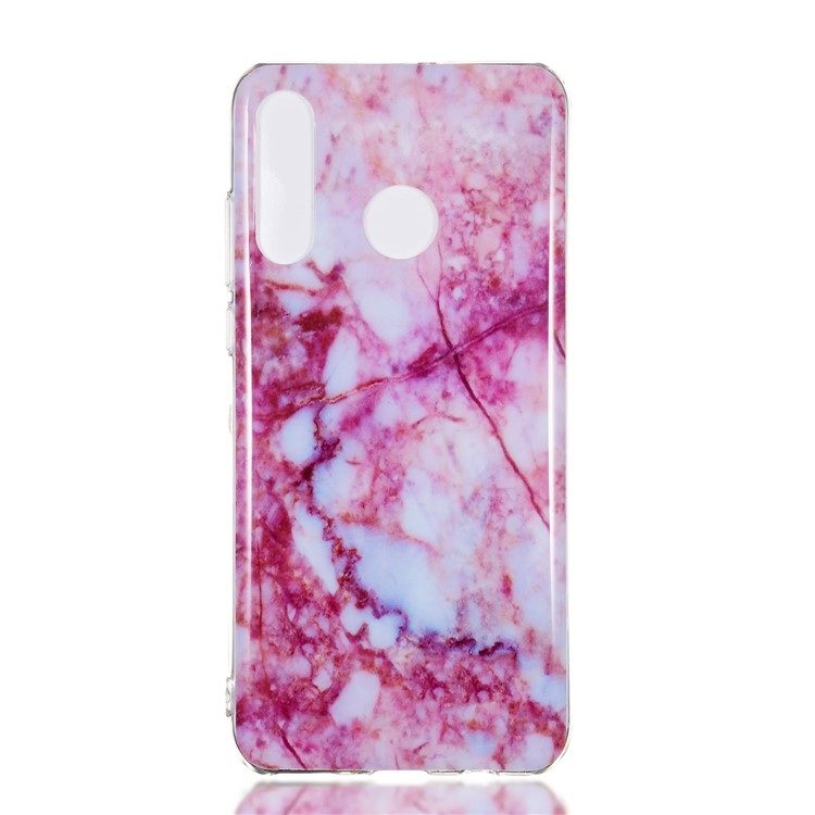 Motif Mobile Marbre Couverture En Gel IMD TPU Pour Huawei P30 Lite / nova 4e - Style P-2
