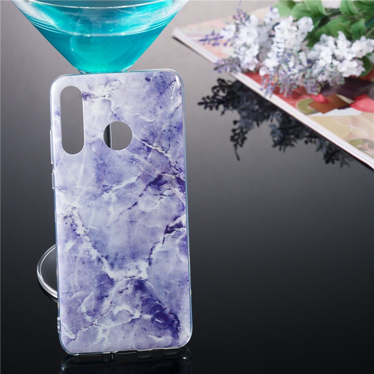 Motif Mobile Marbre Couverture En Gel IMD TPU Pour Huawei P30 Lite / nova 4e - Modes-5