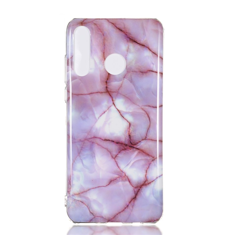 Motif Mobile Marbre Couverture En Gel IMD TPU Pour Huawei P30 Lite / nova 4e - Style T-2