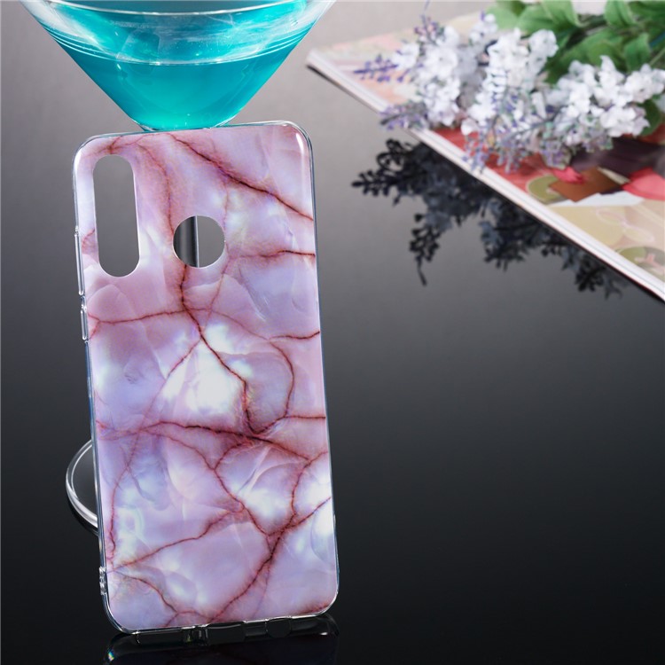 Motif Mobile Marbre Couverture En Gel IMD TPU Pour Huawei P30 Lite / nova 4e - Style T-5