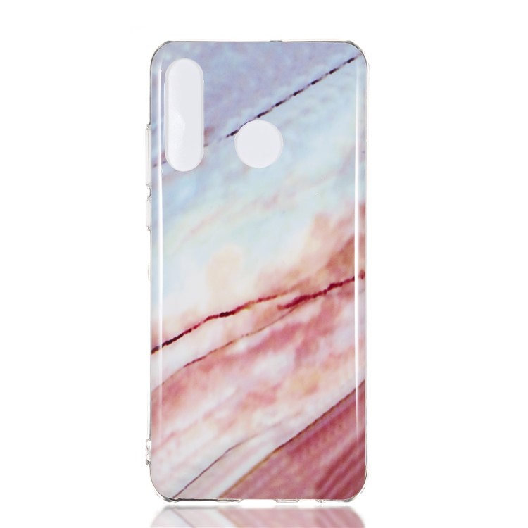 Motif Mobile Marbre Couverture En Gel IMD TPU Pour Huawei P30 Lite / nova 4e - Style V-2