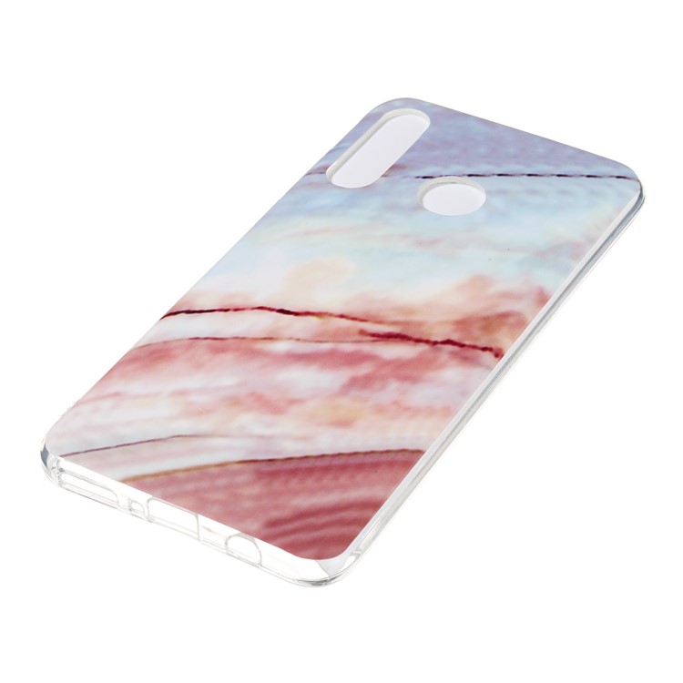 Motif Mobile Marbre Couverture En Gel IMD TPU Pour Huawei P30 Lite / nova 4e - Style V-3