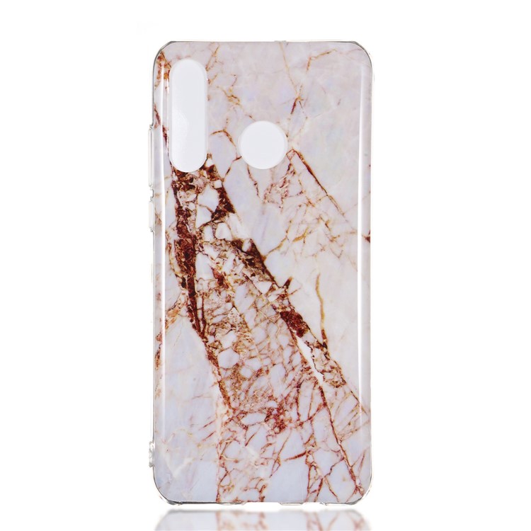 Motif Mobile Marbre Couverture En Gel IMD TPU Pour Huawei P30 Lite / nova 4e - Style W-2