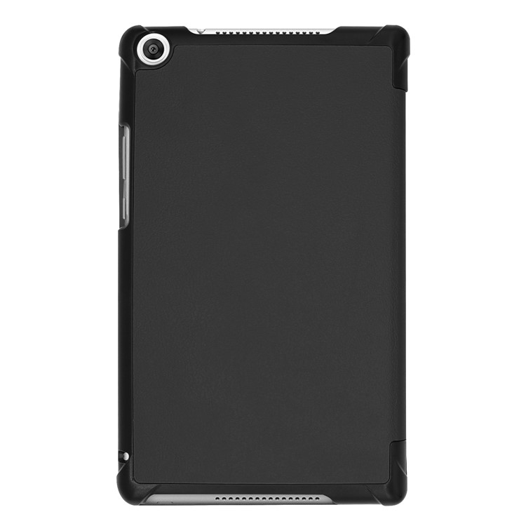 Tri-fold Leather Stand Case for Huawei Honor Pad 5 8.0-inch - Black-8