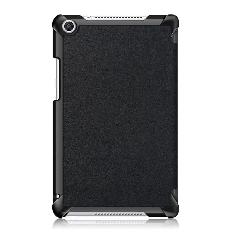 Tri-fold Stand Leather Smart Case for Huawei Honor Pad 5 8.0-inch - Black-3