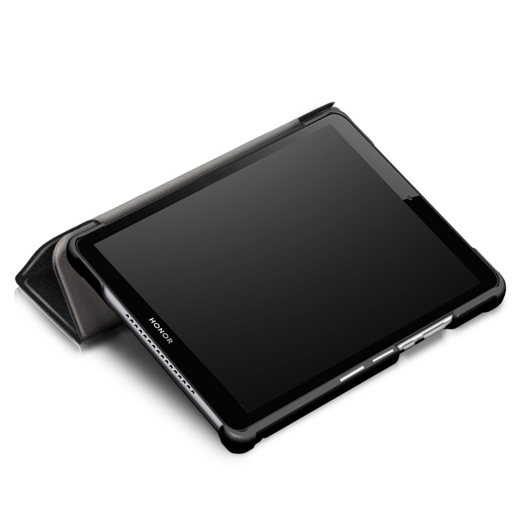 Tri-fold Stand Leather Smart Case for Huawei Honor Pad 5 8.0-inch - Black-9
