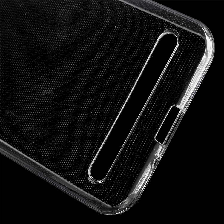 Glossy TPU Case Cover for Huawei Y3II / Y3 II - Transparent-4