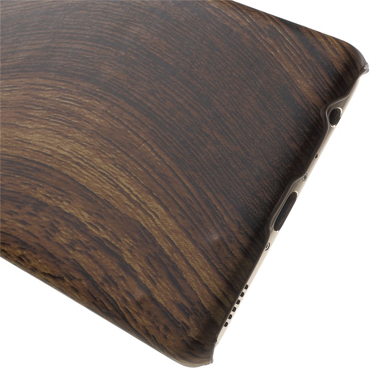 Wood Grain Leather Coated PC Case for Huawei P9-5