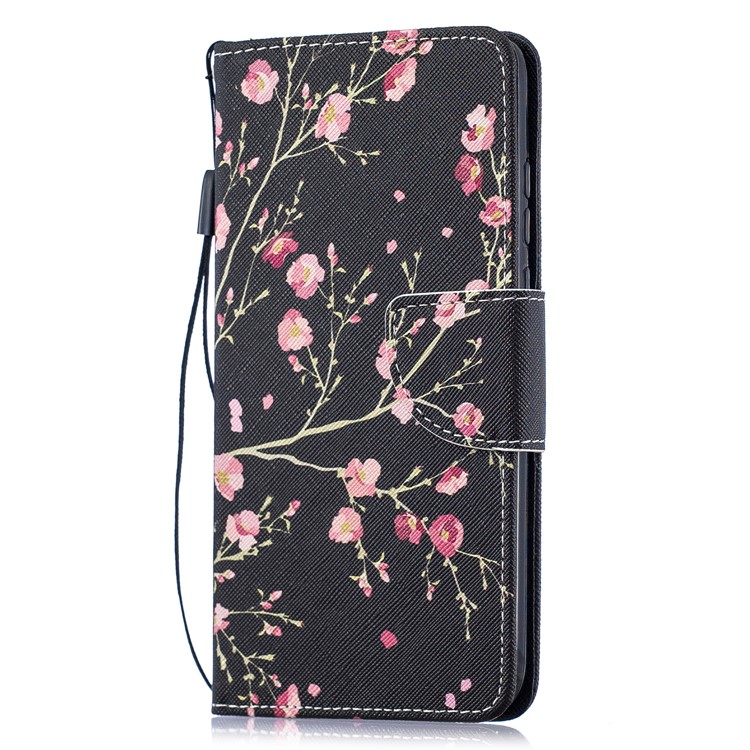 Etui Portefeuille En Cuir Imprimable Pour Huawei P30 Lite / nova 4e - Fleurs Vives-2