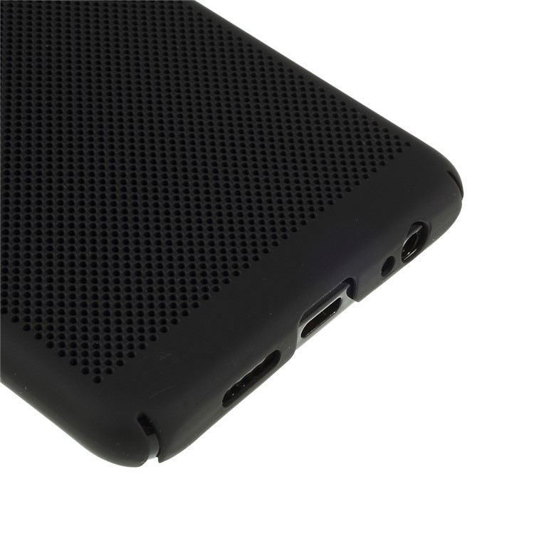 Heat Dissipation Rubberized PC Cell Phone Cover for Huawei P30 - Black-5