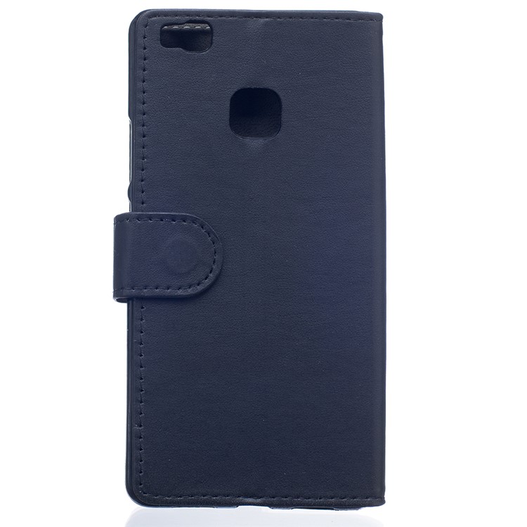 Wallet Leather Stand Case for Huawei P9 Lite - Black-2