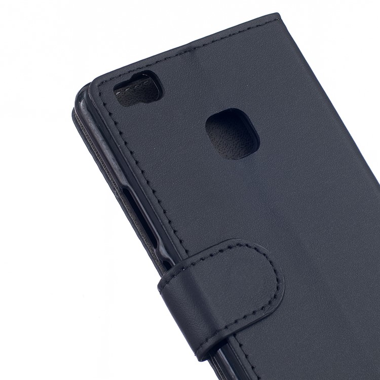 Wallet Leather Stand Case for Huawei P9 Lite - Black-5