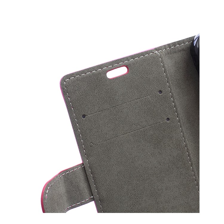 Wallet Leather Stand Case for Huawei P9 Lite - Black-7