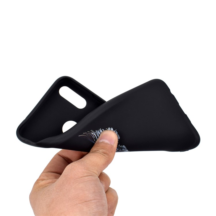 Motif Mate Impression TPU Téléphone Portable Accessoire Pour Huawei Honneur Vue 20 / V20 - Ailes-5