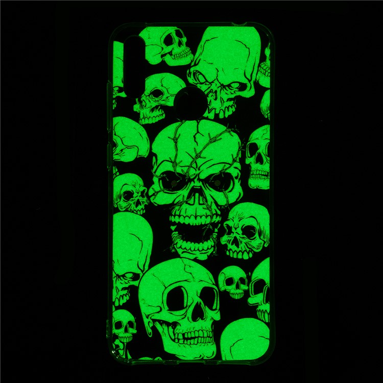 Noctilucent IMD TPU Case for Huawei Y7 (2019) / Y7 Pro (2019) / Enjoy 9 - Cool Skulls-6