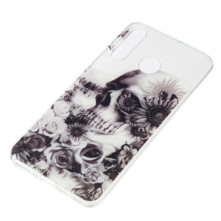 Pattern Printing IMD TPU Phone Case for Huawei P30 Lite/nova 4e - Sugar Skull-3