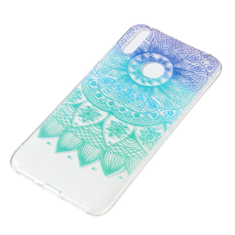 Pattern Printing IMD TPU Case for Huawei Y7 (2019) / Y7 Pro (2019) / Enjoy 9 - Mandala Flower-3