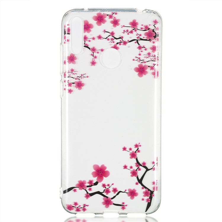 Pattern Printing IMD TPU Case for Huawei Y7 (2019) / Y7 Pro (2019) / Enjoy 9 - Vivid Flowers-2