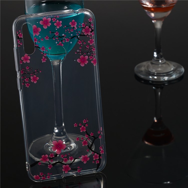 Pattern Printing IMD TPU Case for Huawei Y7 (2019) / Y7 Pro (2019) / Enjoy 9 - Vivid Flowers-5
