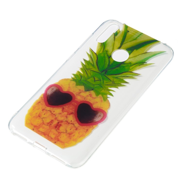 Pattern Printing IMD TPU Case for Huawei Y7 (2019) / Y7 Pro (2019) / Enjoy 9 - Pineapple-3