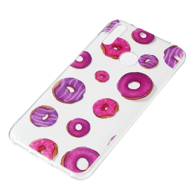 Pattern Printing IMD TPU Case for Huawei Y7 (2019) / Y7 Pro (2019) / Enjoy 9 - Doughnuts-3