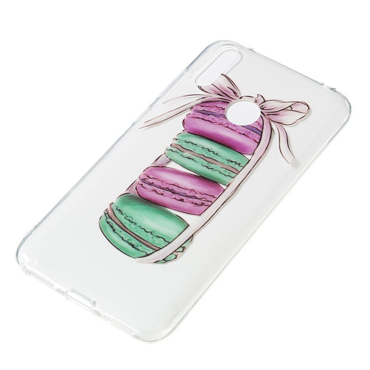 Pattern Printing IMD TPU Case for Huawei Y7 (2019) / Y7 Pro (2019) / Enjoy 9 - Macarons-3