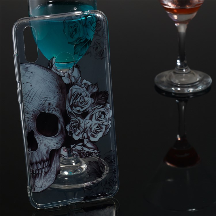 Pattern Printing IMD TPU Case for Huawei Y7 (2019) / Y7 Pro (2019) / Enjoy 9 - Cool Skull-5