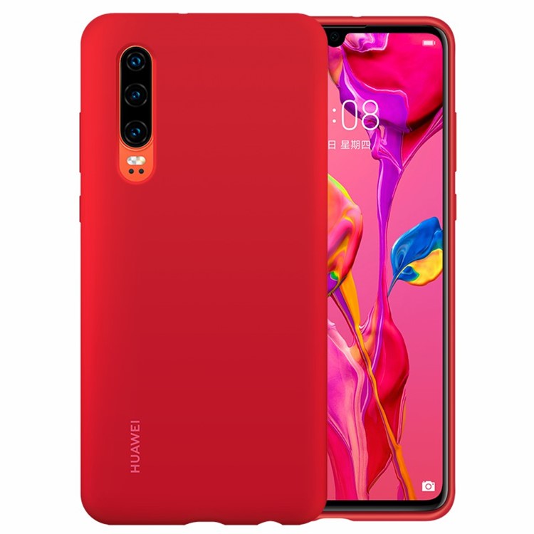 coque pour huawei p30 rouge