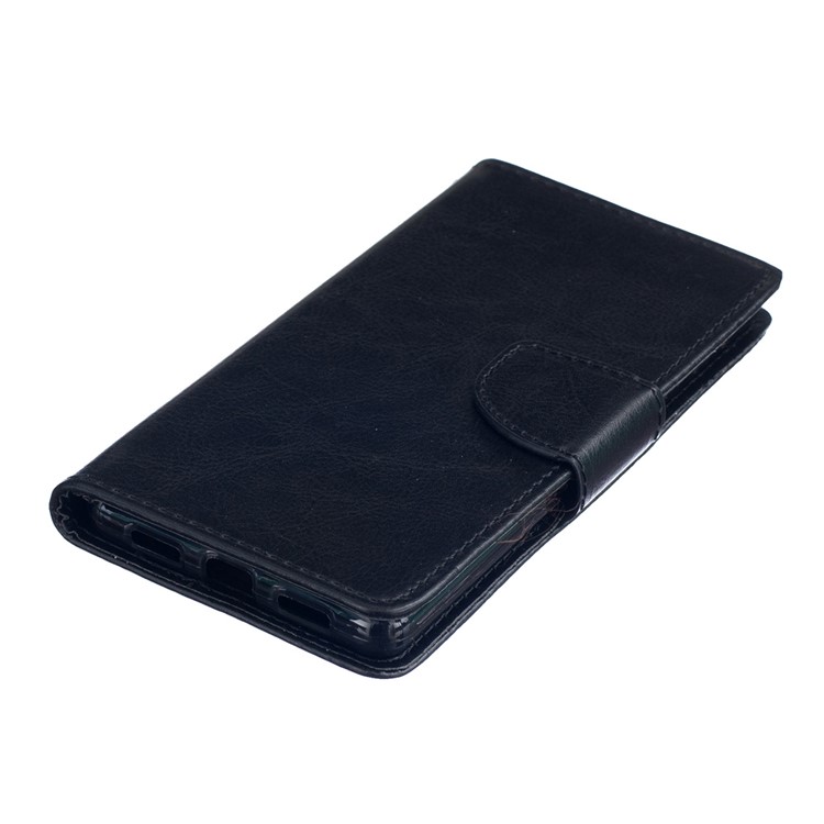 Wallet Stand Leather Flip Case for Huawei P9 Lite - Black-3