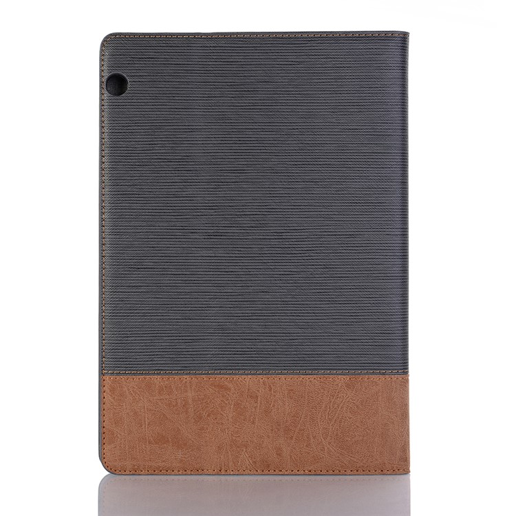 Toothpick Texture PU Leather Card Slot Stand Case for Huawei Honor Pad 5 10.1-inch - Black-2