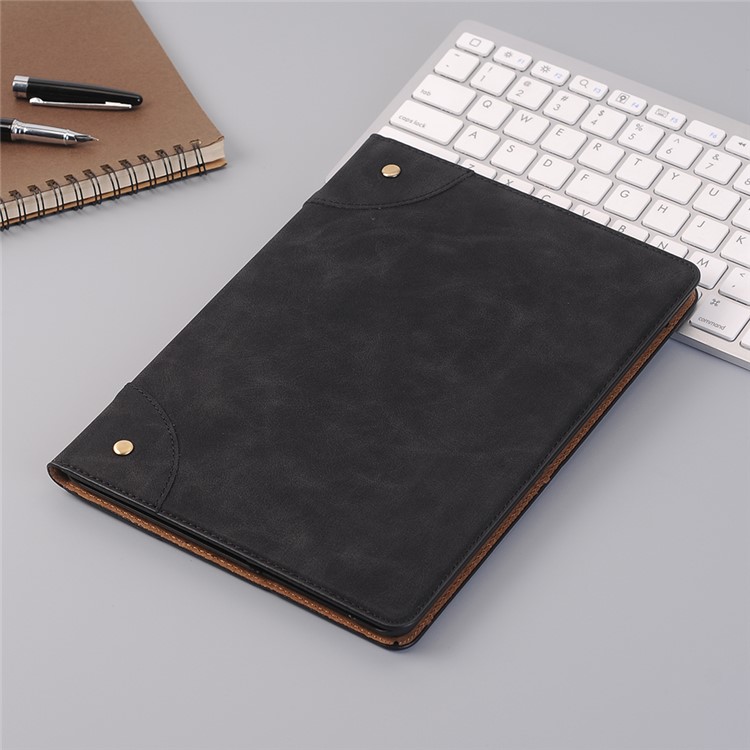 Retro PU Leather Tablet Case with Wallet Stand for Huawei Honor Pad 5 10.1 inch - Black-7