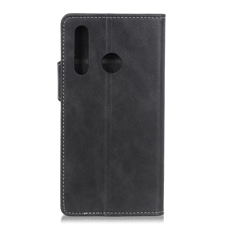 S-shape Textured Leather Wallet Case for Huawei P Smart Plus 2019 / Enjoy 9S / nova 4 lite / Honor 10i - Black-10