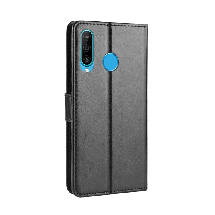 Crazy Horse Leather Wallet Case for Huawei P Smart Plus 2019 / Enjoy 9s / Honor 10i / nova 4 lite - Black-7