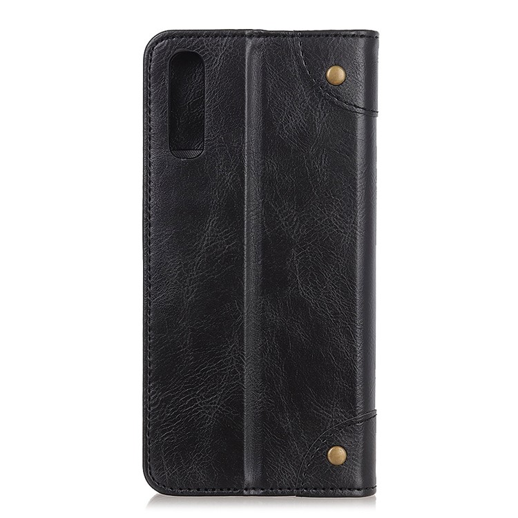 Crazy Horse Auto-absorbed Split Leather Wallet Phone Shell for Huawei Y7 Pro (2019) - Black-3