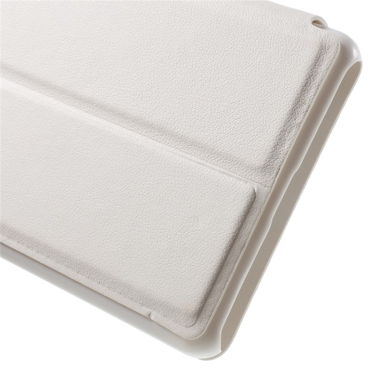 View Window Leather Stand Cover for Huawei P9 Lite / G9 Lite - White-8