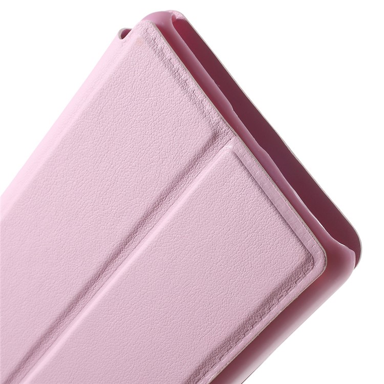 View Window Flip Leather Phone Case for Huawei P9 Lite / G9 Lite - Pink-7
